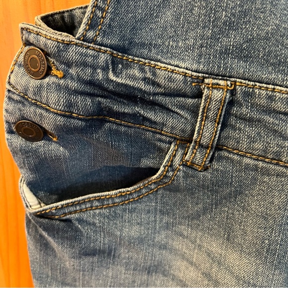 Mossimo Denim Overalls. Sz small - Picture 6 of 8